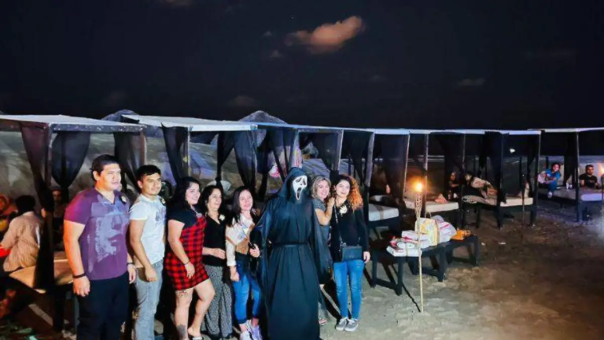 Noches de terror se realizan en playa Miramar 